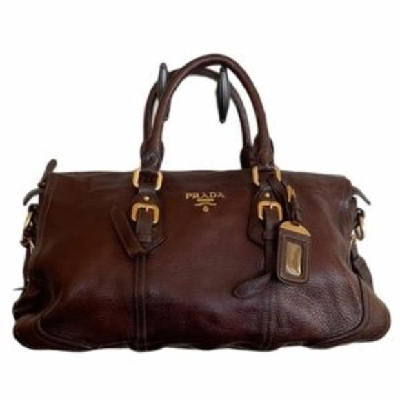 PRADA SHOULDER BAG WITH STRAP 100% AUTHENT… - Picture 1 of 13